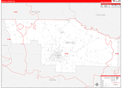 Red Line Map Example